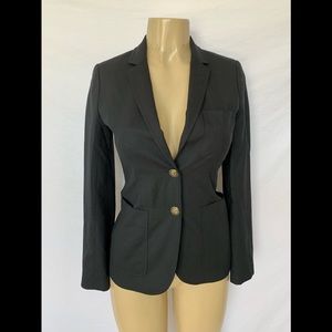 Aritzia TALULA Size 2 Black Two Button Blazer